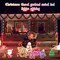 99 ft Total 3 Pcs Christmas Pre Lighted Tinsel Garland (Black)